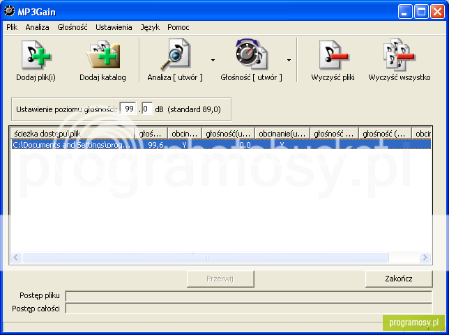 mp3gain (c) LostSpirit mp3gain