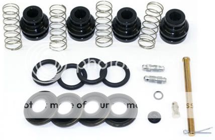 1965-82 Corvette Deluxe Rear Brake Caliper O-Ring Piston Rebuild Kit #HT-2