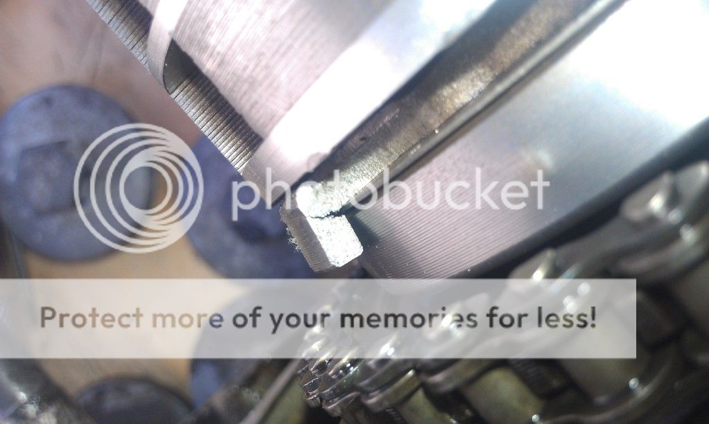 71 CB175 broken/cracked "tabs" on Flywheel