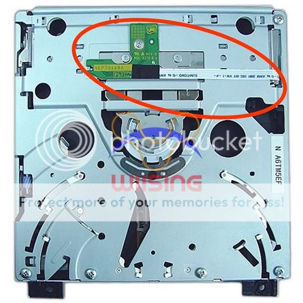 Nintendo wii dvd drive d2a d2b d2c d2c2 d2E