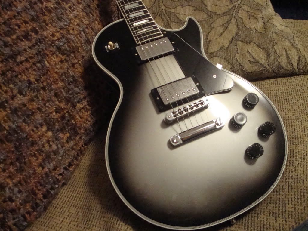 2009 Gibson Les Paul Custom Silverburst Ibanez Jem Forum