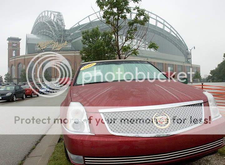 Big Car Sale at Miller Park - Cadillac - copyright 2009 Jeffery Blackwell