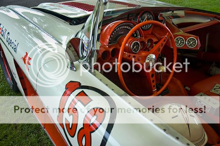 1958 Corvette vintage race car at Road America copyright Jeffery Blackwell 2010